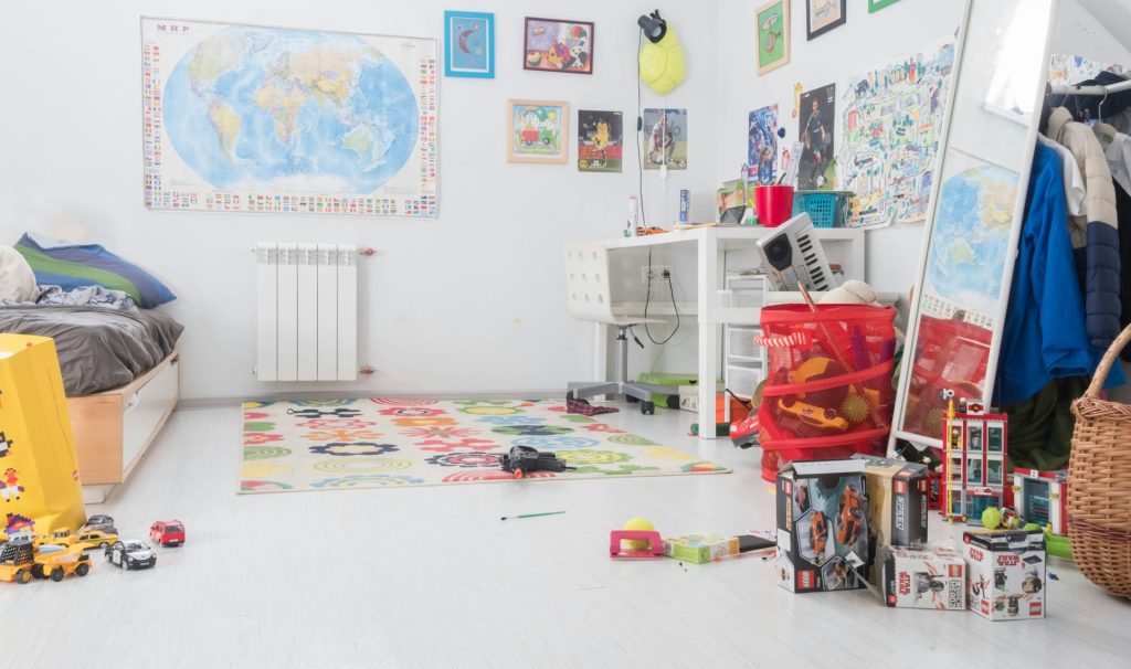 Indretning af pigeværelse 8 år